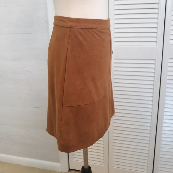 Sans Souci faux suede skirt sz small *Z - Picture 4 of 5